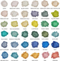 Wholesale mica powder pigment for epoxy resin, nail art and DIY crafts.