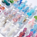 Mixed Shape Glitter Flakes for DIY Resin Crafts and Private Label