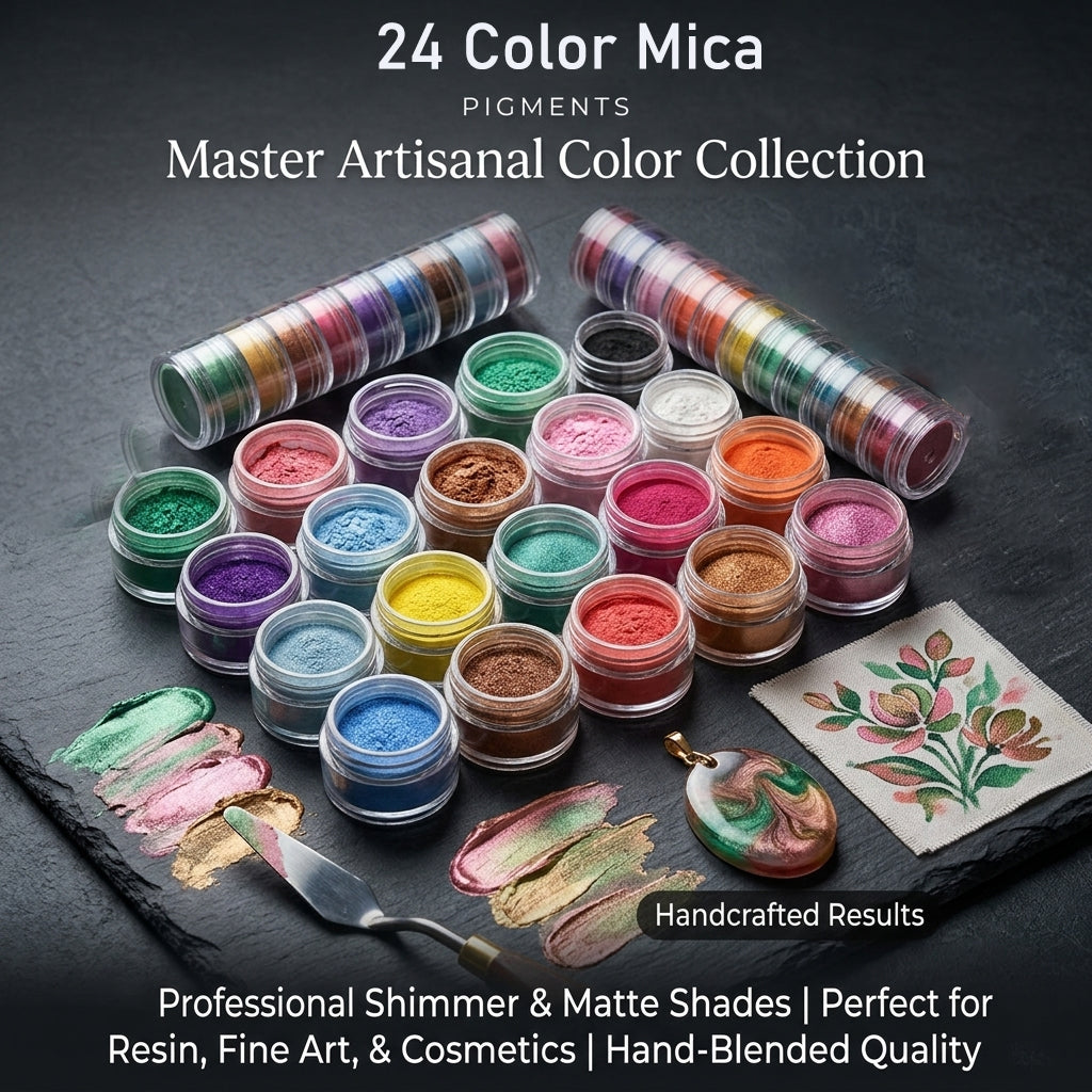 Pearlescent Mica Powder Pigment for Resin Jewelry Making