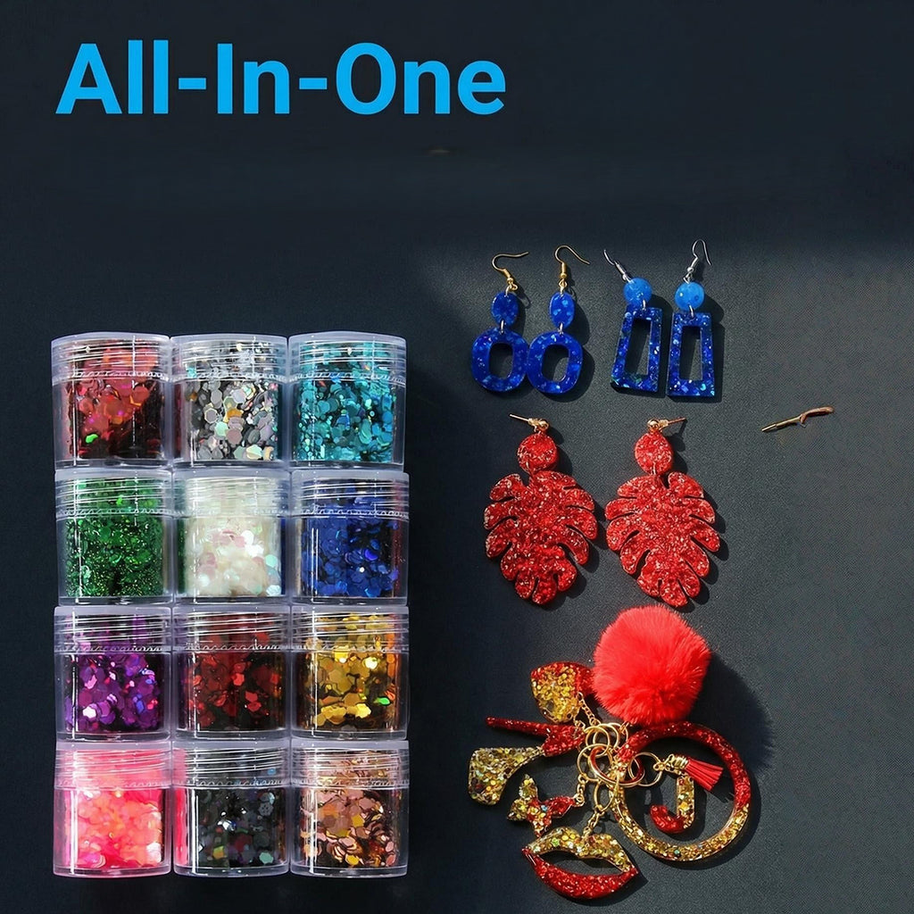 Wholesale Colorful Glitter Mix for Resin Art and Craft Supplies