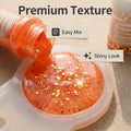 Factory Wholesale Resin Art Glitter Kit with Mica Powder and Chunky Glitter Flakes