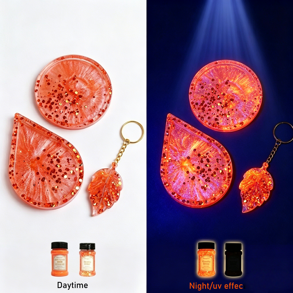 Factory Wholesale Resin Art Glitter Kit with Mica Powder and Chunky Glitter Flakes