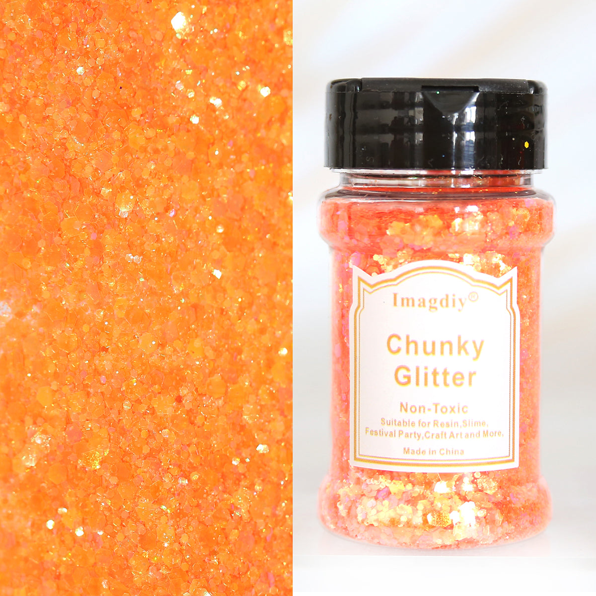 Factory Wholesale Resin Art Glitter Kit with Mica Powder and Chunky Glitter Flakes