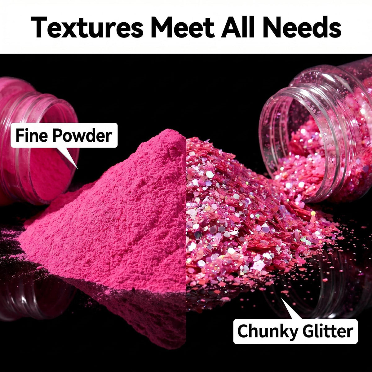 Colorful Resin Decoration Glitter Powder and Mica Pigment Set for Handmade DIY Projects