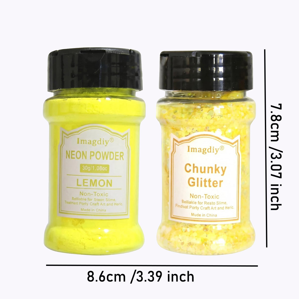OEM Resin Art Materials Glitter Flakes Mica Powder Set for DIY Craft Brand Packaging