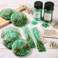 Professional Resin Craft Glitter Supplies Set with Chunky Glitter and Pearl Mica Powder for Handmade Projects