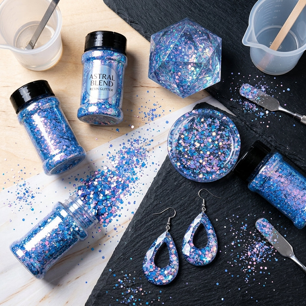 Mixed Glitter Powder Set for Resin Art Supplies and Private Label
