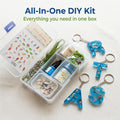 Ocean Resin Jewelry Making Kit – All-in-One DIY Epoxy Resin Craft Set for Jewelry Creation