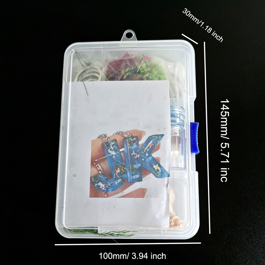 Ocean Resin Jewelry Making Kit – All-in-One DIY Epoxy Resin Craft Set for Jewelry Creation