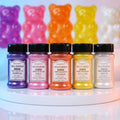 Candy Color 5pcs Mica Powder set for Epoxy Resin Crafts and DIY Projects