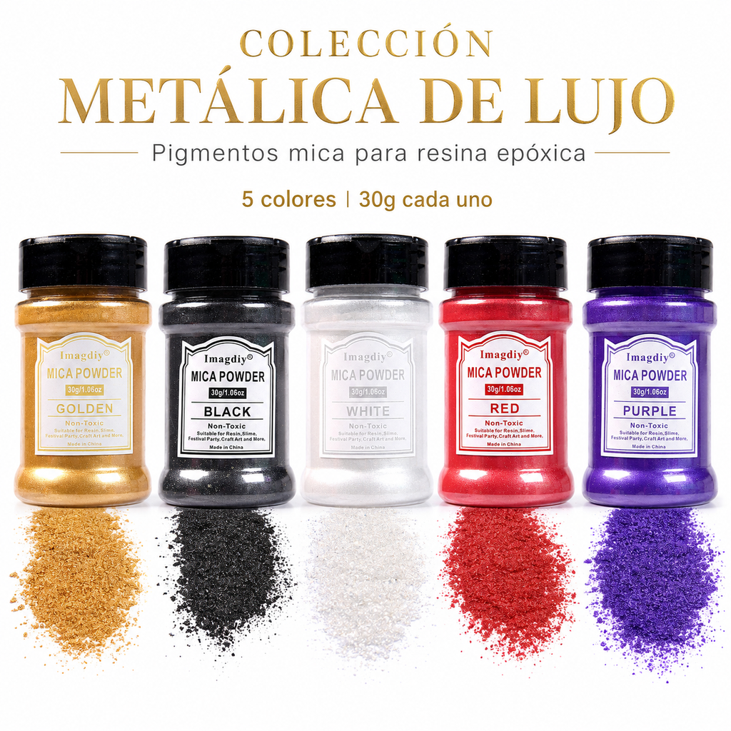 High Quality Mica Powder for Epoxy Resin Jewelry Making and Craft Supplies