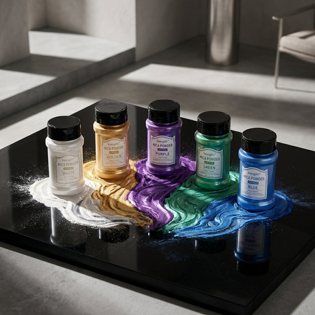 Wholesale Mica Powder Pigment for Epoxy Resin Art and DIY Crafts