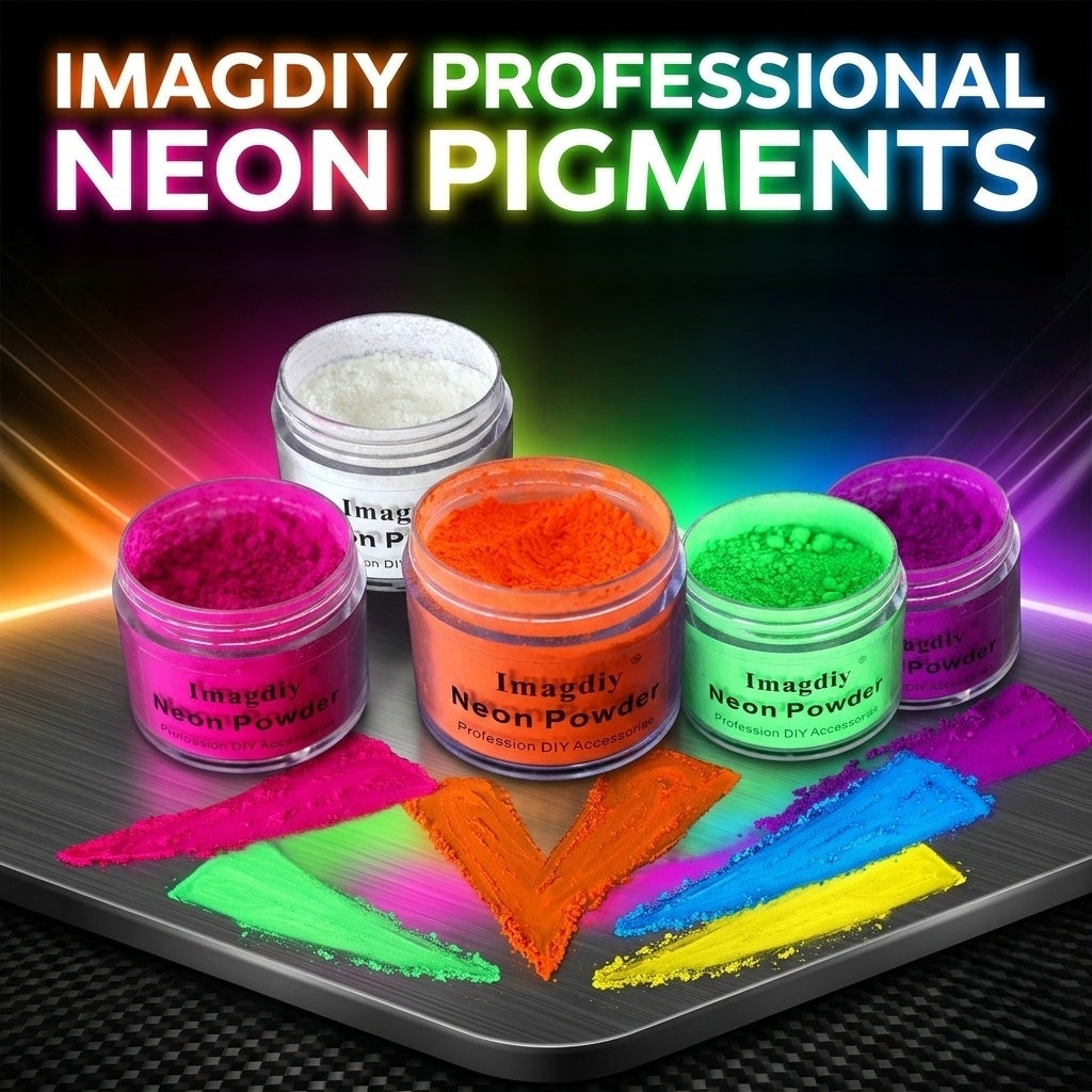 Wholesale Neon Pigment Powder for Epoxy Resin & Nail Art