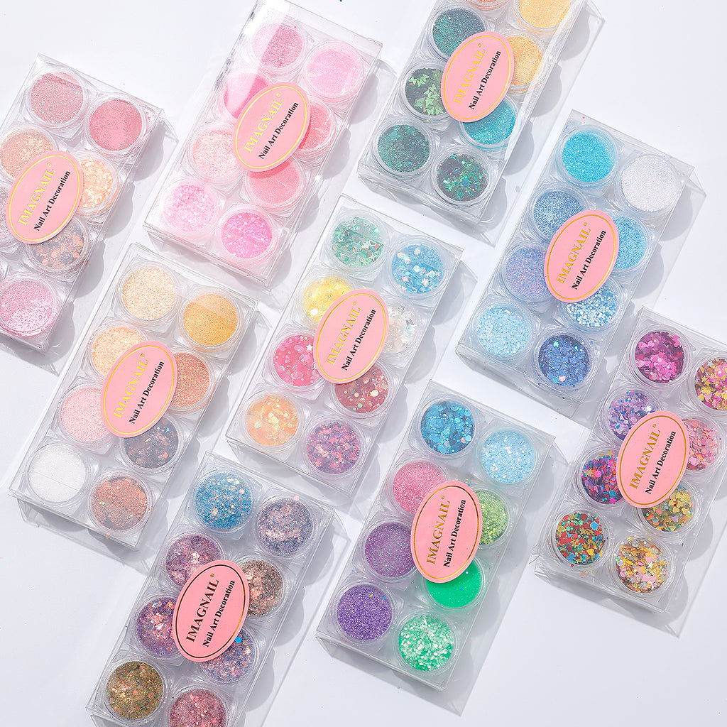 Mixed Shape Glitter Flakes for DIY Resin Crafts and Private Label