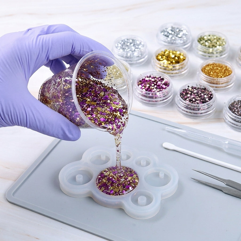 Wholesale Glitter Powder Set for Epoxy Resin, Nail Art and Crafts