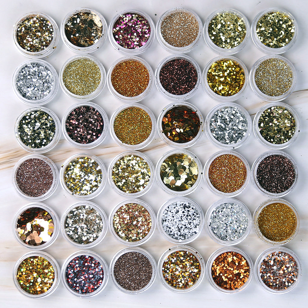 Wholesale Glitter Powder Set for Epoxy Resin, Nail Art and Crafts