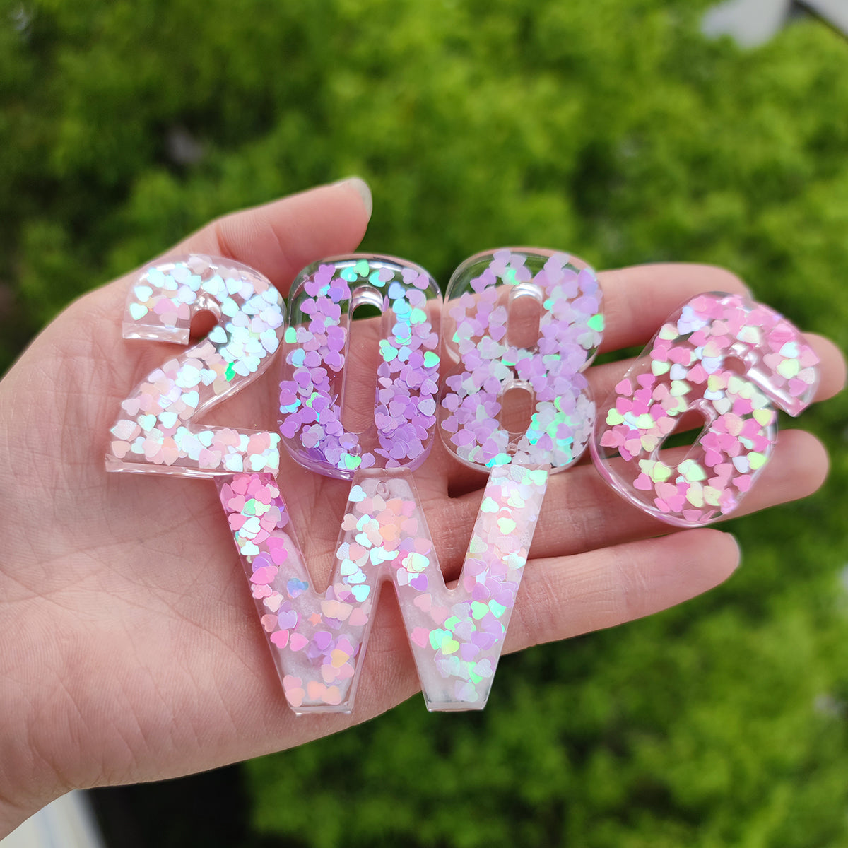 30g Sukrua theme Shaped Glitter Sequins for Resin Art OEM Packaging Available
