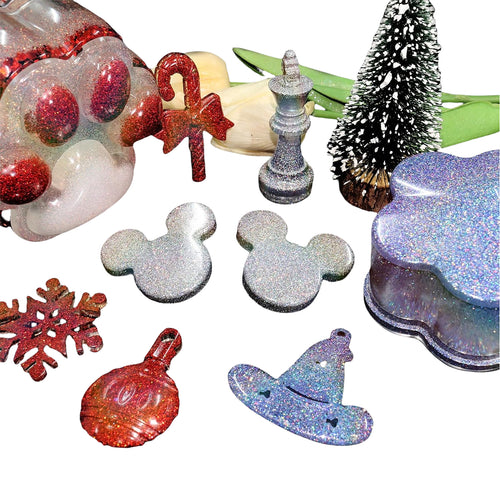 32pcs Fine Glitter Powder for Epoxy Resin Crafts | Factory Direct Supply