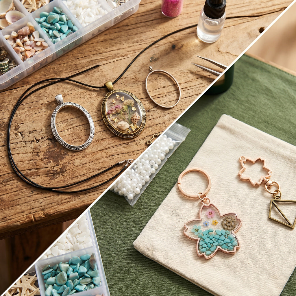 Custom Resin Art Theme Kit for Jewelry, Keychains and DIY Crafts | OEM Wholesale