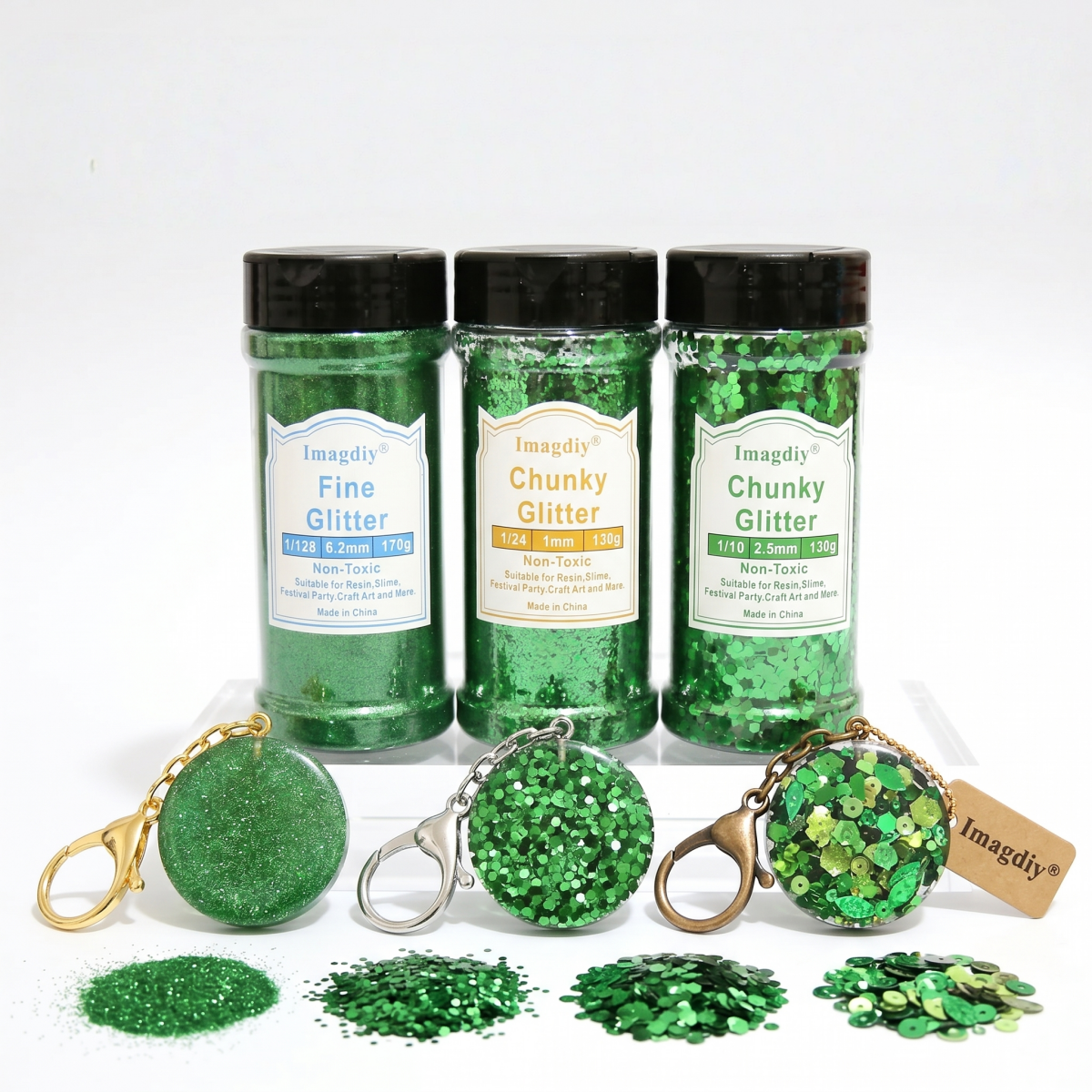 High Quality Glitter Flakes for Resin Art, Coasters & Handmade Crafts Wholesale