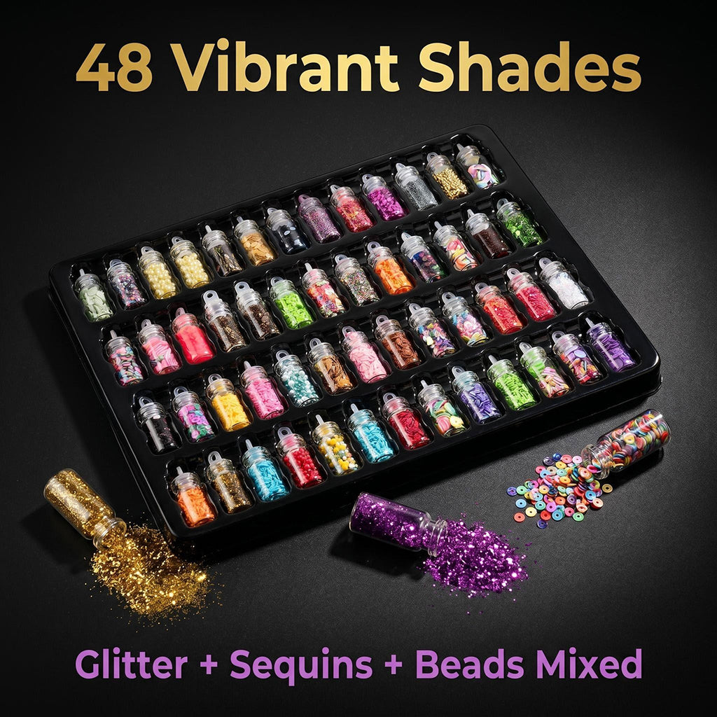 Multi Color Glitter Set for Resin Craft Kits and Wholesale Supply