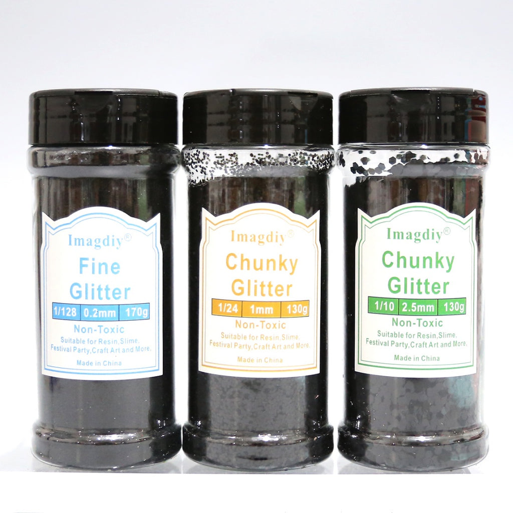 Colorful Chunky Glitter Mix for Epoxy Resin Projects | Bulk Glitter Manufacturer