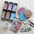 Mixed Glitter Powder Set for Resin Art Supplies and Private Label