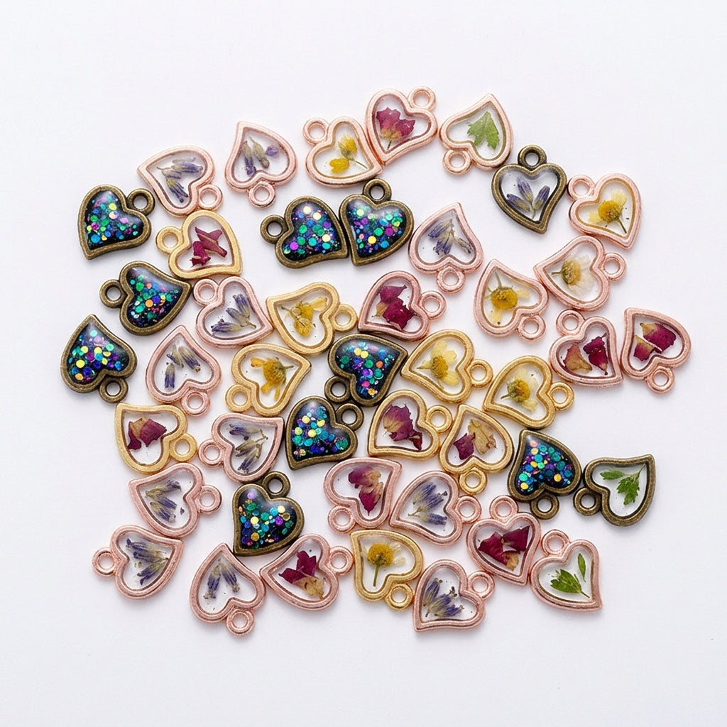 Creative Shape Metal Bezels for Resin Crafts | DIY Necklace Pendant Supplies