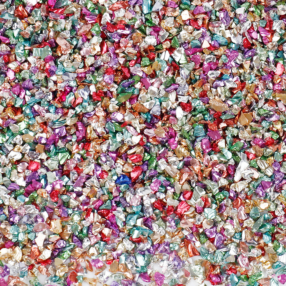Colorful Glass Crushed  for Epoxy Resin Crafts | Wholesale Decorative Materials Supplier 450g