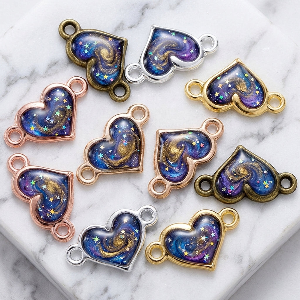 Empty Metal Pendant Frames for Resin Casting | DIY Jewelry Making Supplies JS097