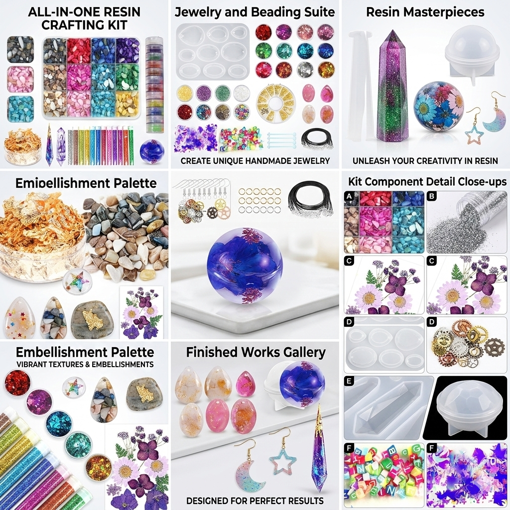 OEM Resin Art Starter Kit for DIY Craft Brands and Wholesale Buyers