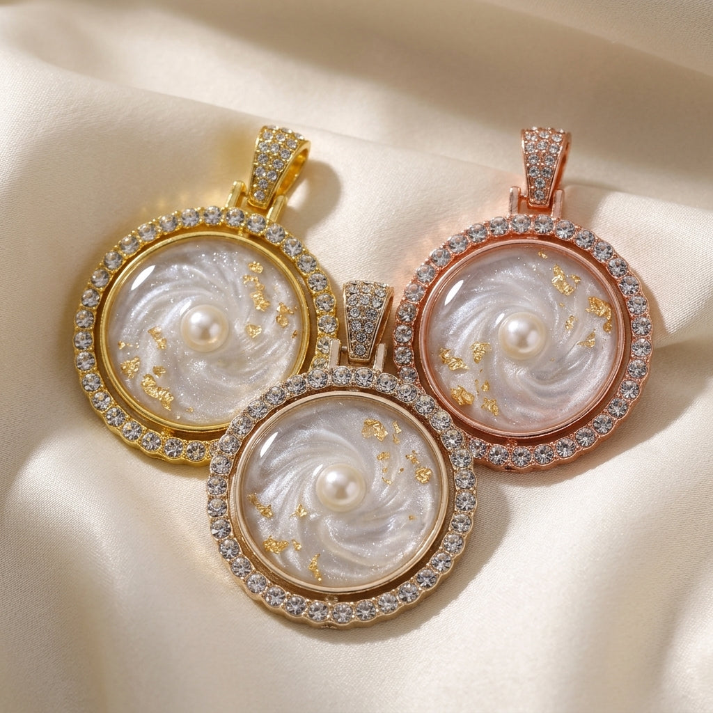 Wholesale Jewelry Making Metal Bezels | Resin Casting Frames for Handmade Brands JS090