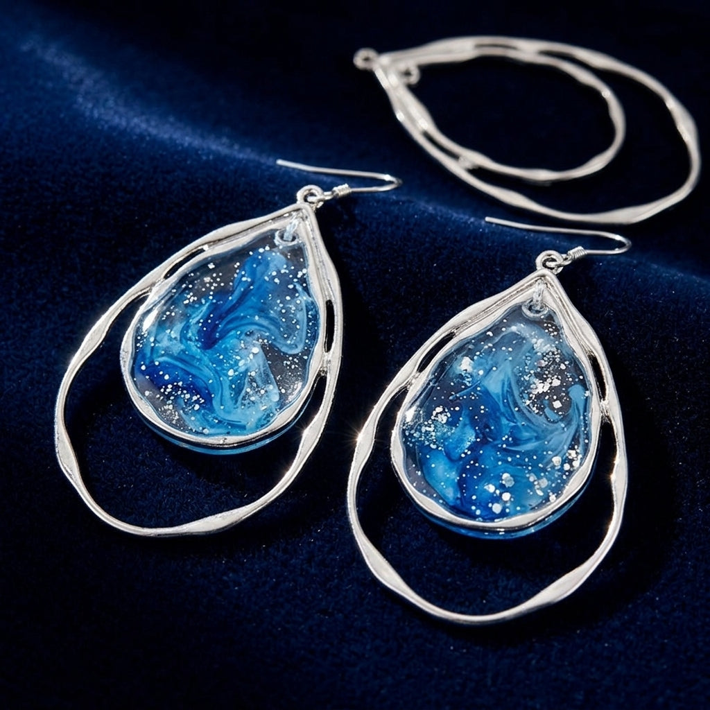 Wholesale Metal Bezels for Resin Jewelry Making | DIY Pendant Frames Factory Supplier JS070