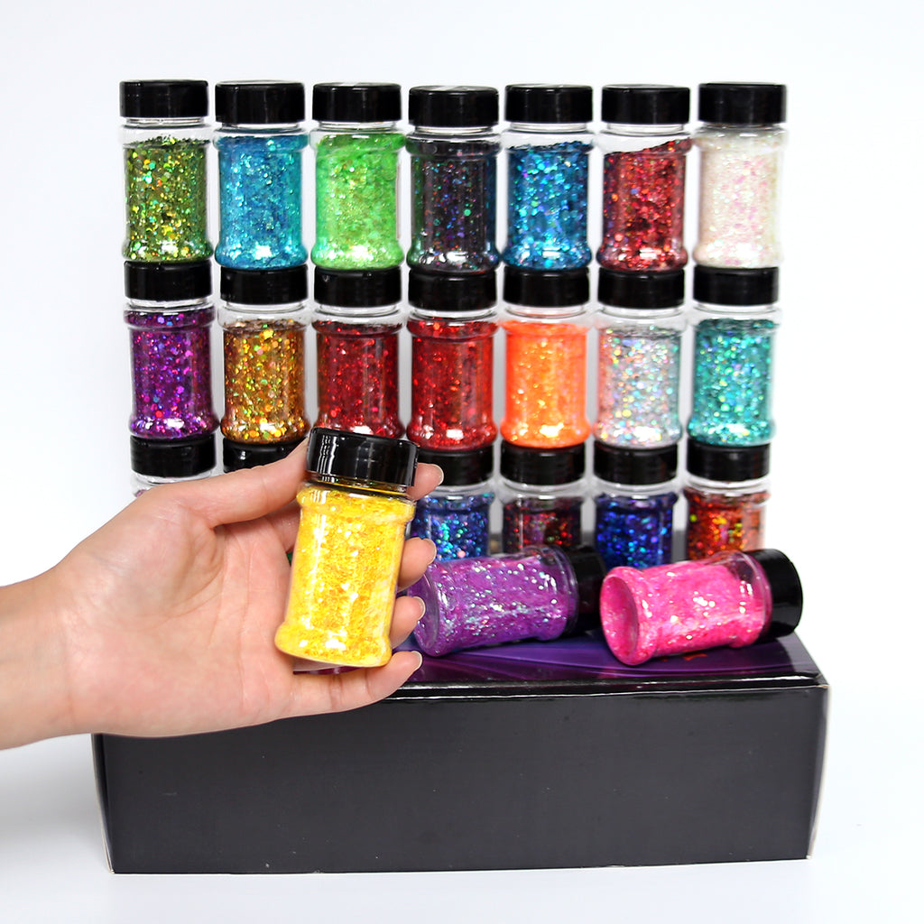 Wholesale Craft Glitter for Resin, Tumblers and Nail Art