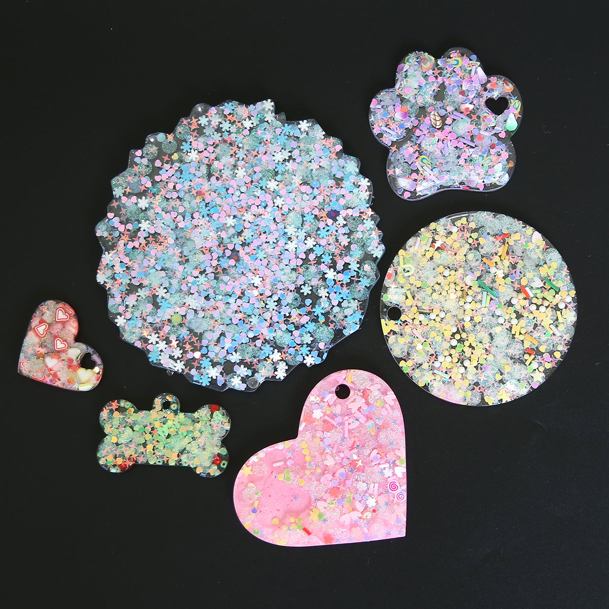 Wholesale Vibrant Glitter Jar Set for Epoxy Resin Crafts