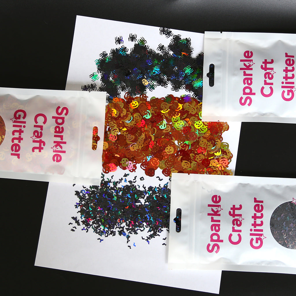 Holloween Shaped Glitter Sequins for Resin Art | Low MOQ Factory Wholesale