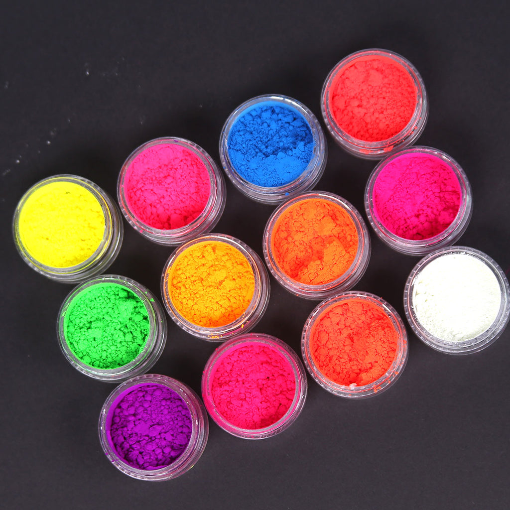 Neon Mica Powder Pigment for Epoxy Resin Art Supplies