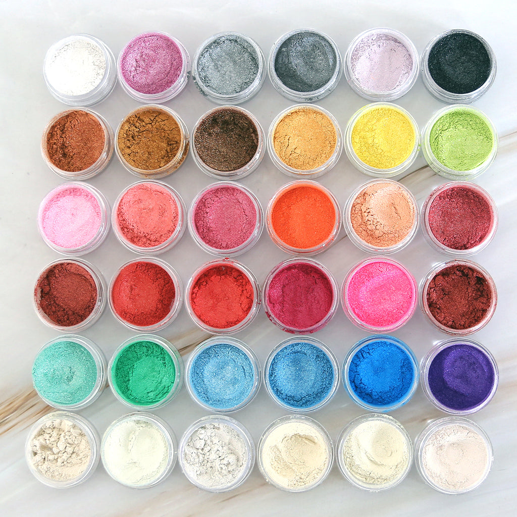 Vibrant Mica Powder for Epoxy Resin, Nail Art & DIY Projects