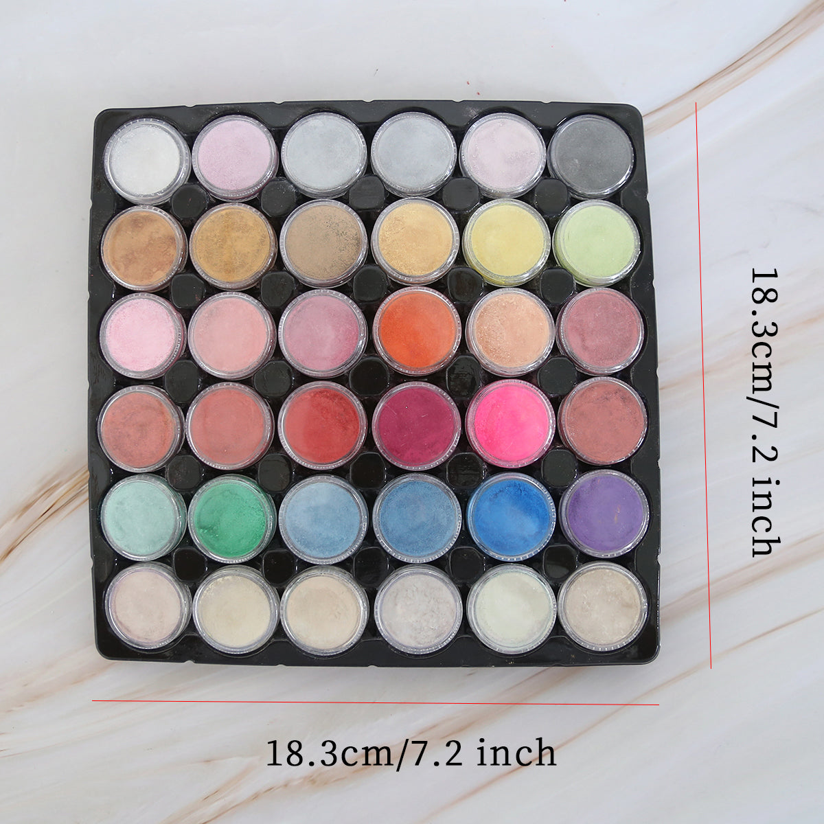 Vibrant Mica Powder for Epoxy Resin, Nail Art & DIY Projects