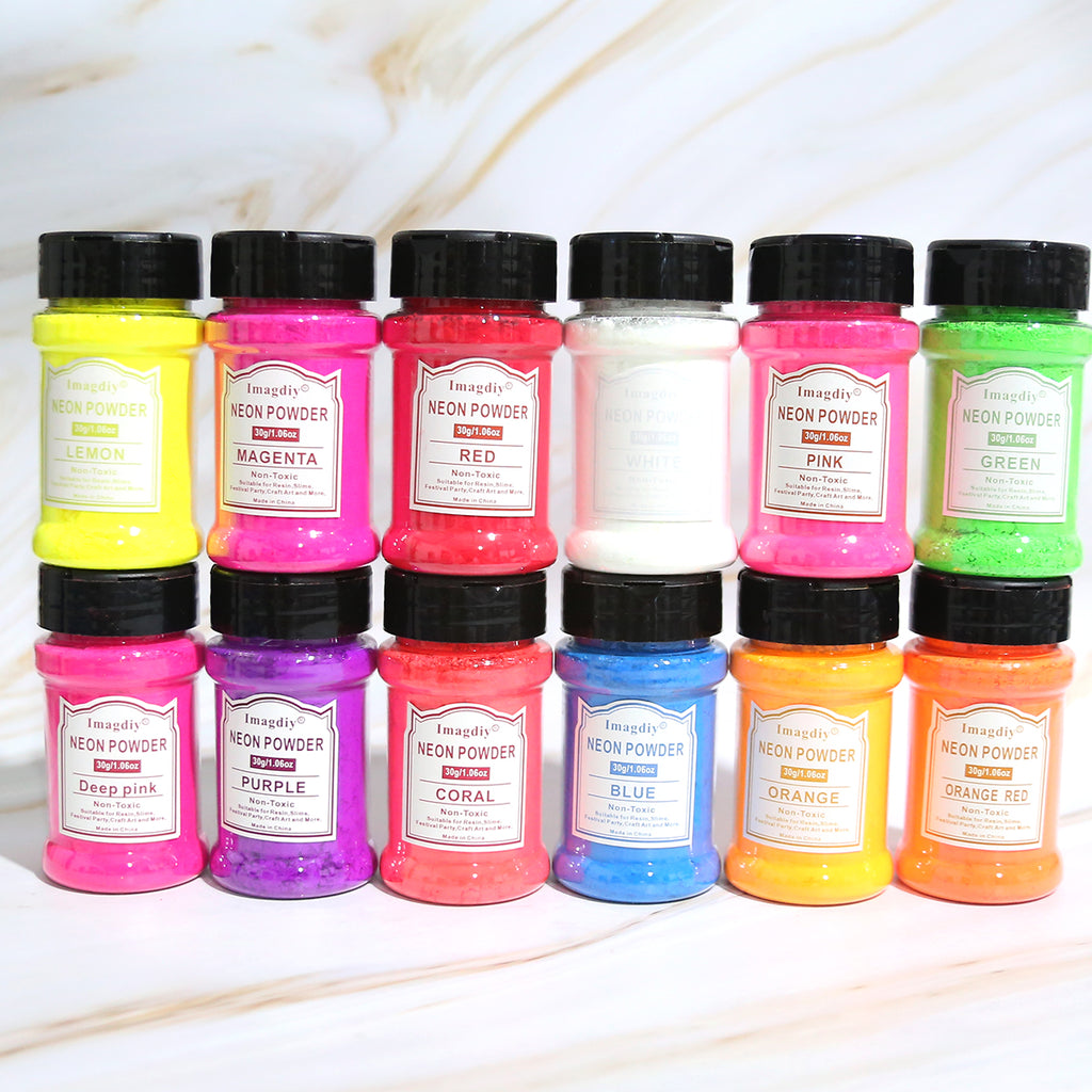 Wholesale Neon Powder Pigment for UV Resin and Nail Decoration