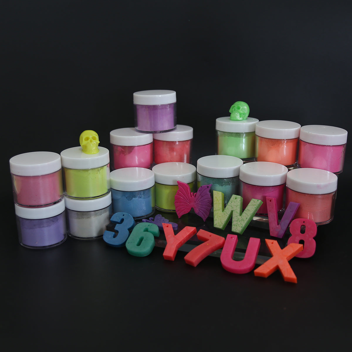 Epoxy Resin Mica Powder Pigment for Jewelry Making & Crafts