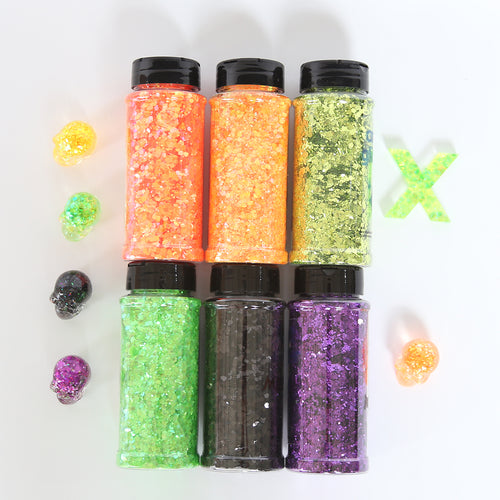 Chunky Glitter Flakes for Resin Coasters | Factory Direct Bulk Order