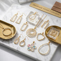 Wholesale Resin Jewelry Bezels | Metal Pendant Frames for Handmade Jewelry Making JS073