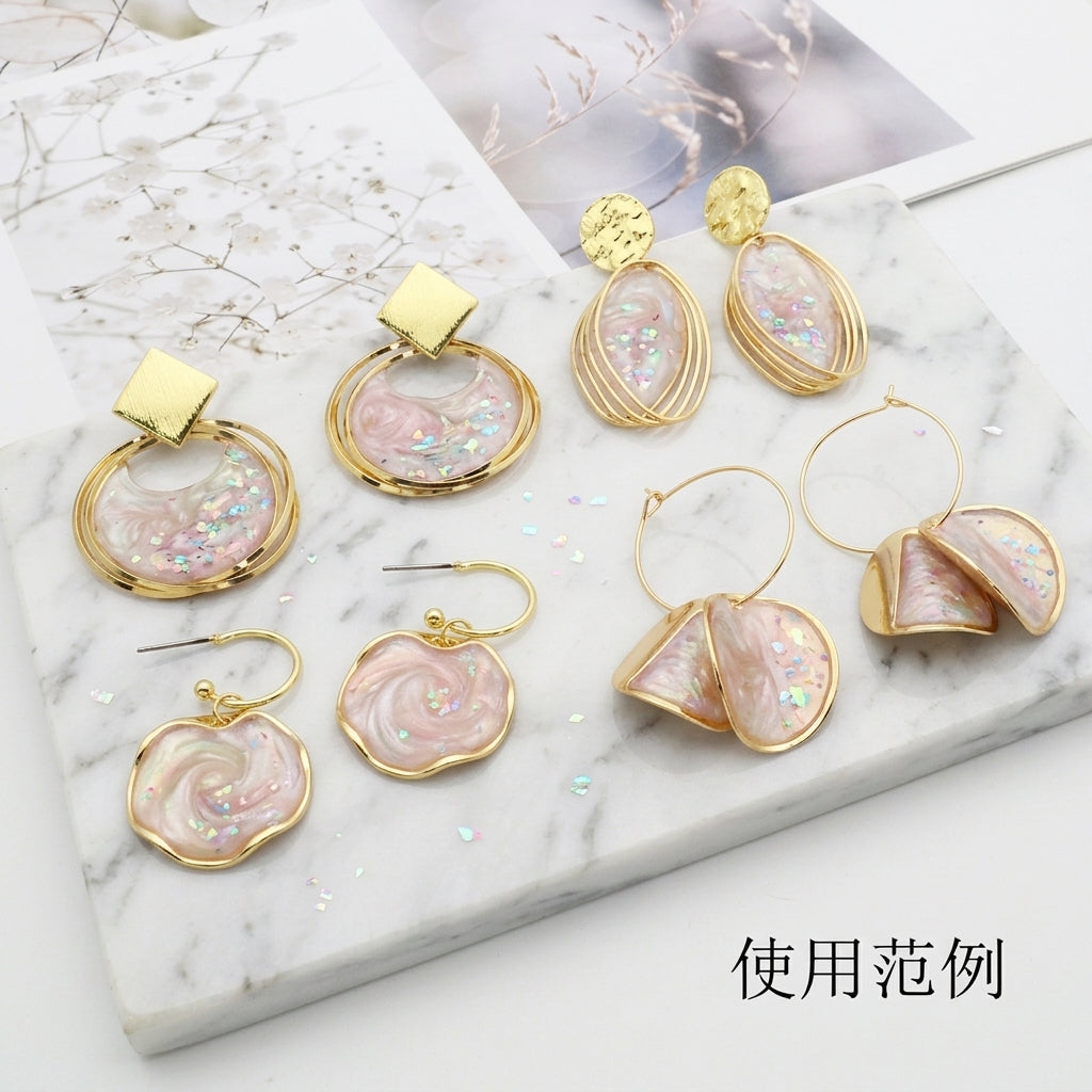 Gold Silver Black Metal Bezels for Resin Jewelry | Custom Packaging Wholesale Supplier JS079