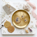 Vintage Square Bezel Frames for Resin Jewelry Making | Handmade Accessories Supplier JS141