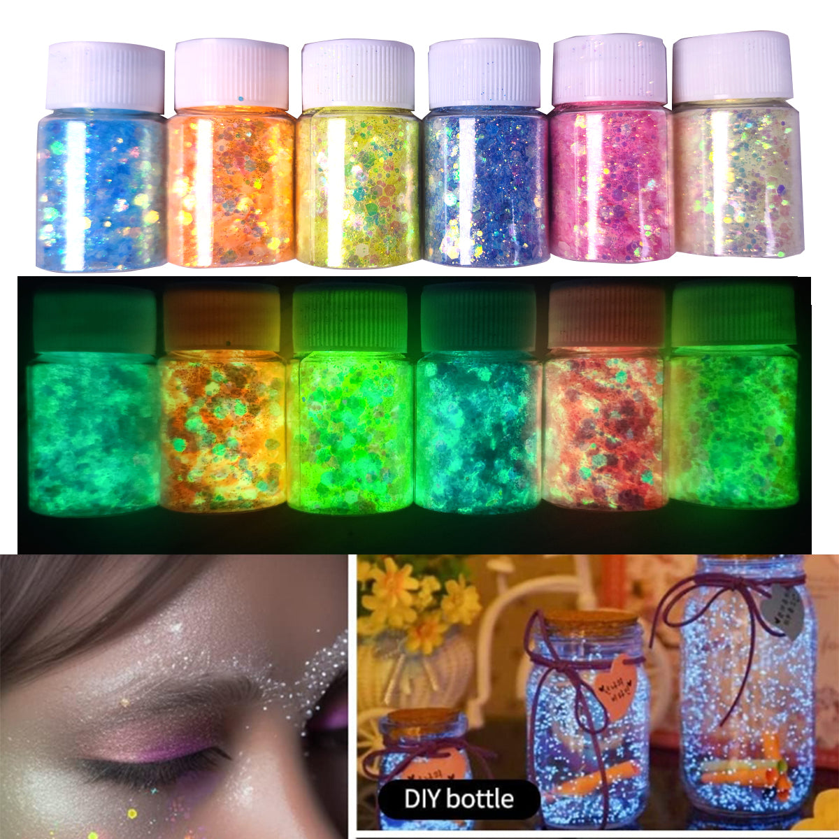 Glow in the Dark Resin Pigment Powder Resin Art, Jewelry and DIY Crafts