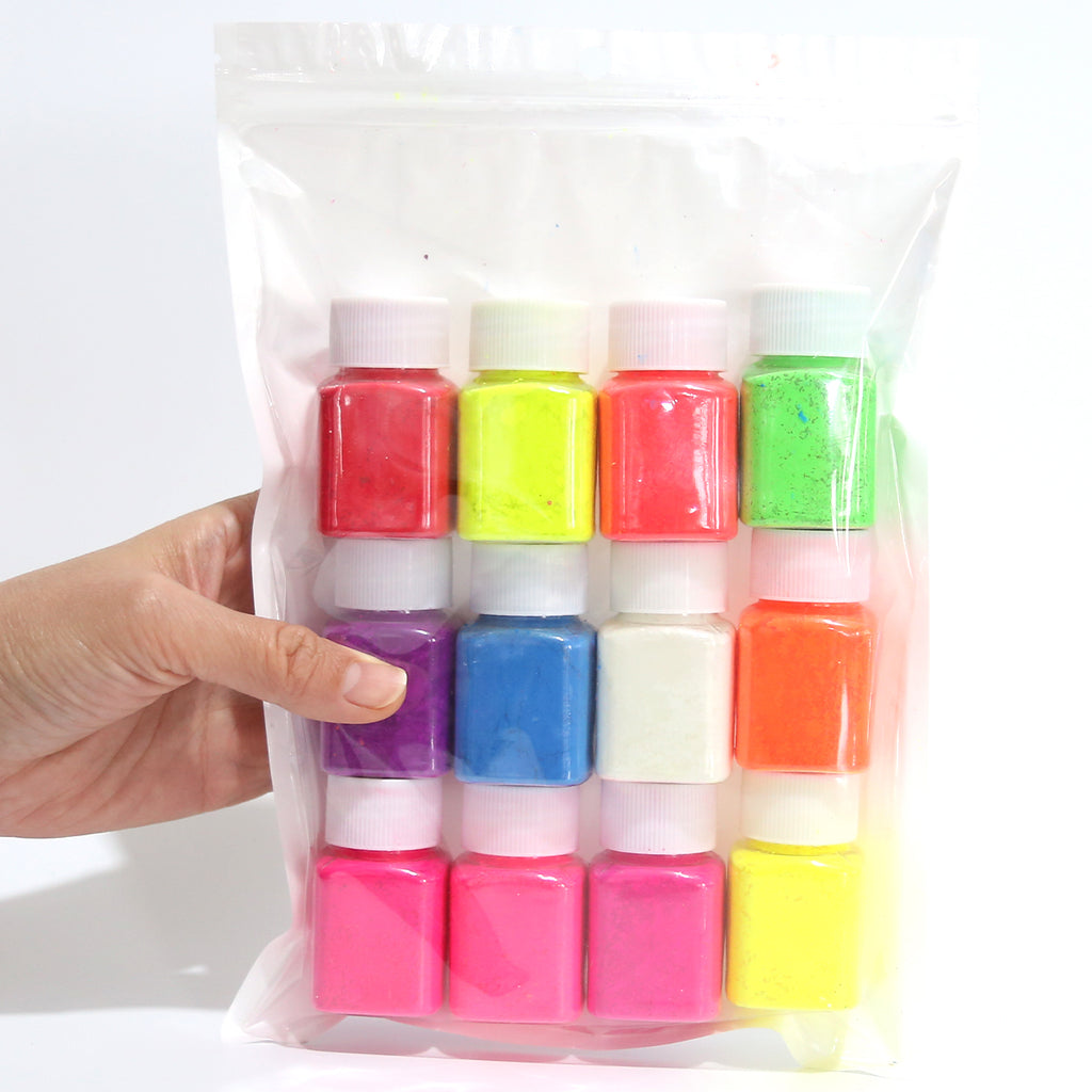Fluorescent Pigment Powder for Resin Art and DIY Crafts