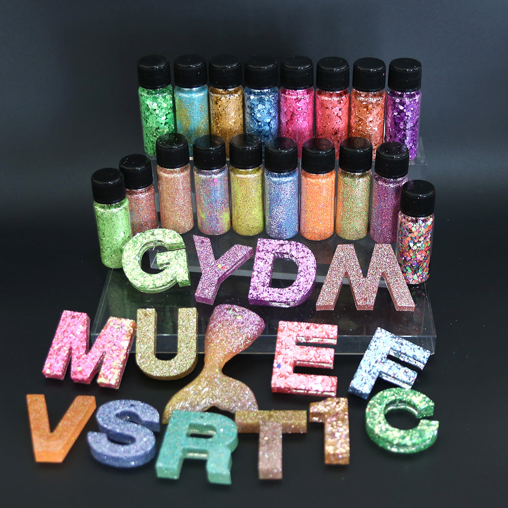 Chunky Glitter Set for Handmade Resin Products and Factory Supply