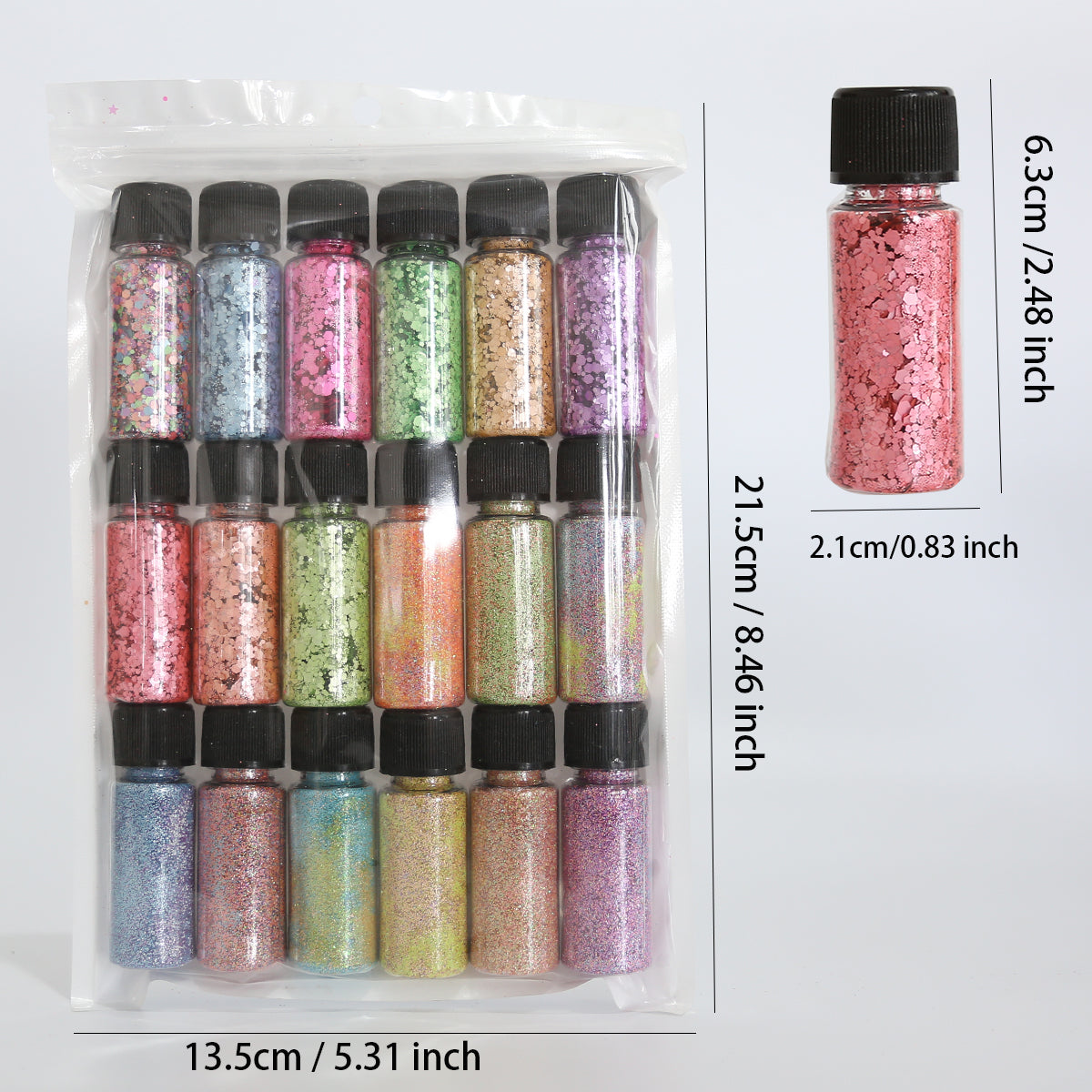 Chunky Glitter Set for Handmade Resin Products and Factory Supply