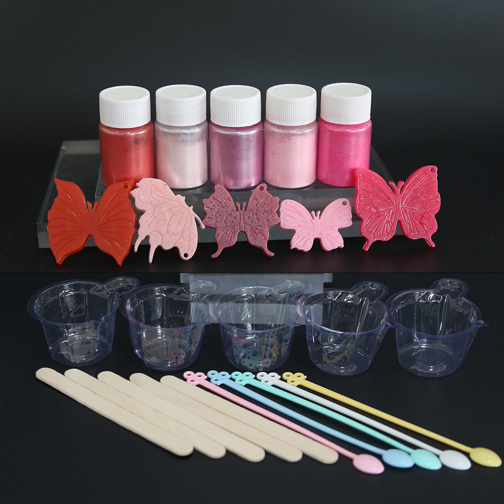 Pearl Effect Mica Powder for Resin Coasters, Trays & Keychains